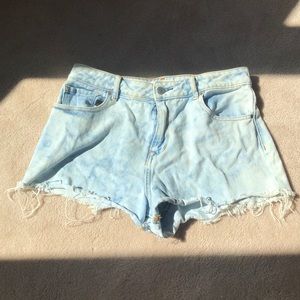 PacSun Jean shorts high rise